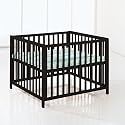 BabyDan Felix Wooden PlayPen Black