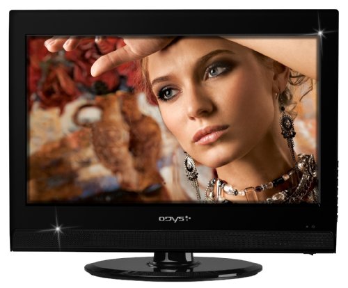 Odys Complete 55,9 cm (22 Zoll) 16:9 HD-Ready LCD-Fernseher mit integriertem DVB-T Tuner und DVD Player schwarz