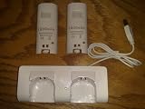 Nintendo Brand Wii USB Charge station with 2 1800mAh batt