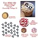 Music Cakes Cupcakes - My Heart Sings Do-It-Yourself Pkg. 16 - 51 Total Pieces