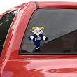 Navy Mascot Window Cling