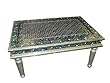 Rustic Hand Carved Enamel Meenakari Coffee Table India Furniture