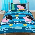 Peppa Pig George Pirate Duvet and Pillowcase Set