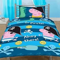 Peppa Pig George Pirate Duvet and Pillowcase Set