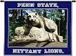Penn State Univ Standing Mascot Wall Hanging - 34 x 26 Wall Hanging - Penn State Nittany Lions