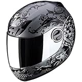IMAGE OF Scorpion EXO-400 Rapture Silver Medium Motorcycle Helmet