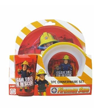 Fireman Sam Mealtime Set - 3pc