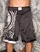Tapout World Order Fight Shorts Black /Silver