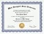 Web Designer Web Design Degree: Custom Gag Diploma Doctorate Certificate (Funny Customized Joke Gift - Novelty Item)