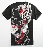 Fox Smash Up Black Tee