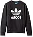 adidas Big Boys' Originals Trefoil Crew Sweatshirt