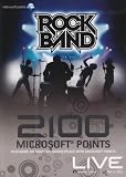 Xbox Live 2100 ROCK BAND Pts Card