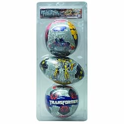 Transformers Revenge of the Fallen Soft Sport 3 Pack Balls - Soccer Ball, Football and Baseball