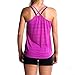 Nike Womens Dri-FIT¿ Cool Breeze Strappy Tank Top Fuchsia Flash/Reflective Silver LG