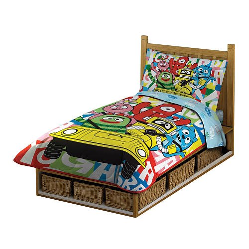 Yo Gabba Gabba 4pc Toddler Bedding Set Yo Gabba Gabba 4pc Toddler Bedding Set