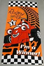 Roary the Racing Car I'm a winner towel