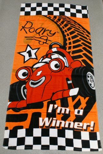 Childrens Toyshop  Toys : Roary the Racing Car 'I'm a Winner' Bath / Beach Towel