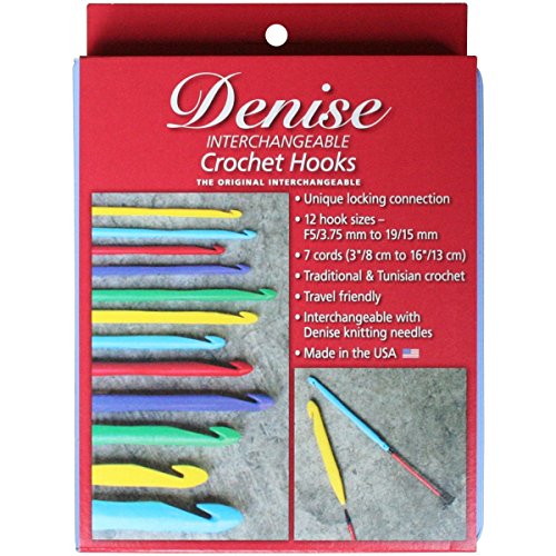 Denise Interchangeable Crochet Hook Kit - Brights (Multicolor)
