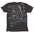 The Terminator Machine Distressed Black T-Shirt Tee