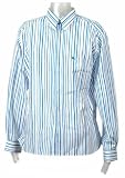 Burberry - Burberry London White/Blue Striped Sport Shirt