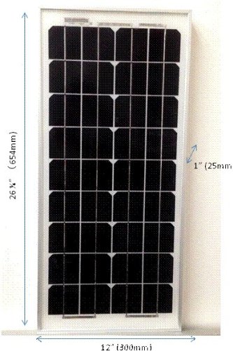 InfiSolar 20 Watt High-efficiency Mono-crystalline Solar Panel