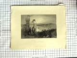 1840 Canada Bartlett View Church Point Levi Ships Tower