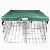 4' x 4' GoGo Exercise Pen UV Top / Cover Hunter Green