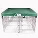 4' x 4' GoGo Exercise Pen UV Cover Hunter Green