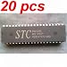 20 pcs STC89C52RC PDIP-40 STC89C52RC40C microcontroller STC 89C52RC MCU BY STC MCU Limited