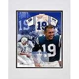 Photo File Indianapolis Colts Johnny Unitas Legends Game Matted Photo Size: One Size
