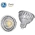 (Pack of 2, Warm White) Sunthin&reg; 5w Mr16 Led Bulb, 50w Equivalent, Recessed Lighting, MR16 LED, LED spotlight, 360lm, 45&deg;