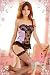 Sexy Woman Lingerie Corsets Hot Nightwear Purple Sleepwear Babydoll Teddy Small Medium