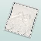Bearington Baby White Vintage Blanket
