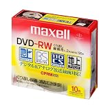 日立マクセル｜maxell 録画用 DVD-RW 120分 2倍速対応 10枚 5mmケース入 DRW120ES.S1P10S