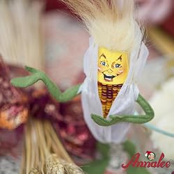 9" Corny Elf By Annalee
