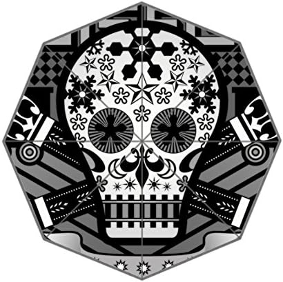 YeYeYe Custom Creative Design Gintama Anime Pattern Custom Foldable Rain Umbrella Wind Resistant Windproof Floding Travel Umbrella Personalized Rainy and Sunny Umbrella