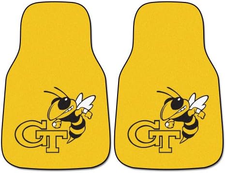 NCAA Unisex-Adult Front Carpet Car Mat Set - 2 Pieces