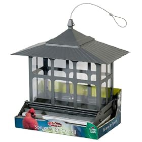 Squirrel Be Gone II - Brushed Nickel by Perky Pet