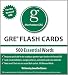 500 Essential Words, 1st Edition: Manhattan GRE Vocabulary Flash Cards