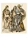 European Family of the Early Middle Ages Giclee Poster Print, 12x16