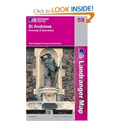 St.Andrews, Kirkcaldy and Glenrothes (Landranger Maps) (OS Landranger Map)