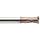 YG-1 G8A36 Micrograin Carbide Stub Cut Length Corner Rounding End Mill, High Performance, For Steel Alloys Up To HRc70, TiAlN Coated, Single Cut, 2 Flutes, Center Cutting