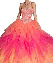 Strapless Pageant Dress/Quinceanera Dress 