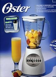 Oster 10 Speed Plastic Jar Blender - Includes 20oz BlendNGo Cup