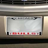 Chicago Bulls Chrome License Plate Frame