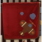 Scooter Appliqued Sherpa Blanket (30 x 40)