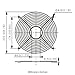 254mm Wire Fan Guard