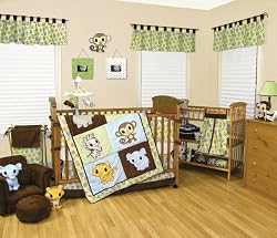 CHIBI - 4 PC CRIB SET - BABY BEDDING SETS
