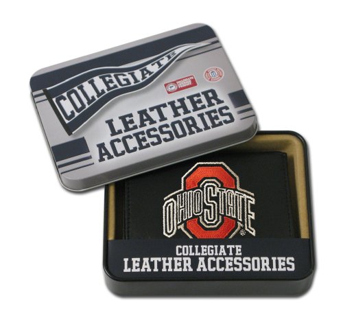 Ohio State Buckeyes Embroidered Trifold Wallet