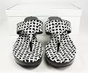 Coach Signature Felecia Black White Optic Wedges